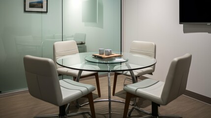 room round conference table