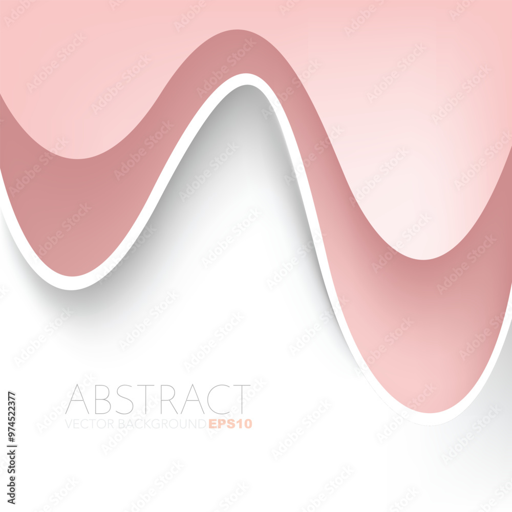 Fototapete red graphic geometric triangle overlap vector layer background for text and message design