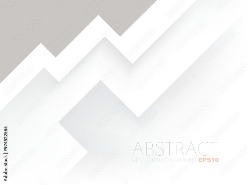 Fototapete graphic geometric triangle overlap vector layer background for text and message design