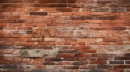 Obraz premium red texture brick