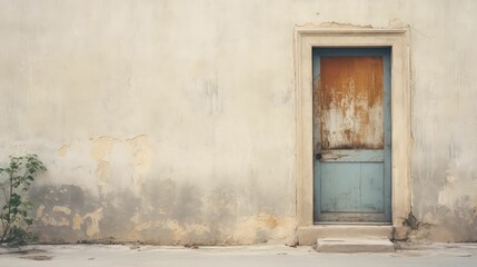 farmhouse blank sign on door
