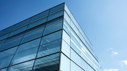 glass office building outline