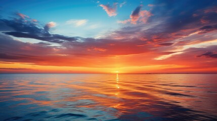 Obraz premium blend report blue orange