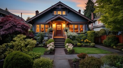 sloping house seattle