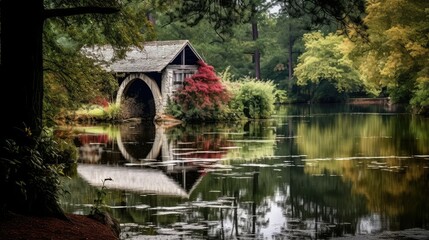 historic bridge water