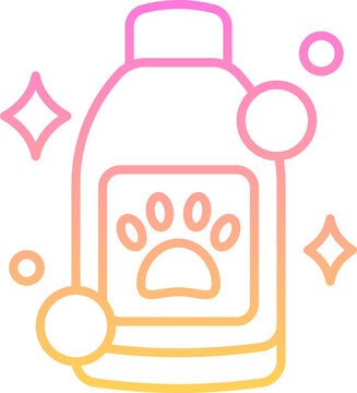 recommend clip art: Pet shampoo icon