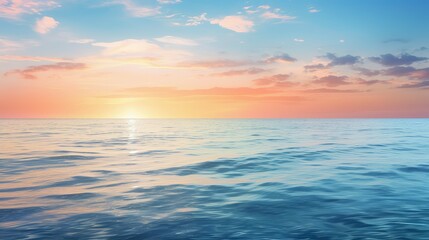 Obraz premium calm light it up blue