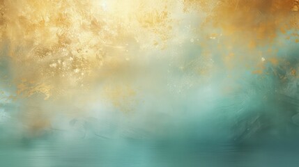colors gold teal background
