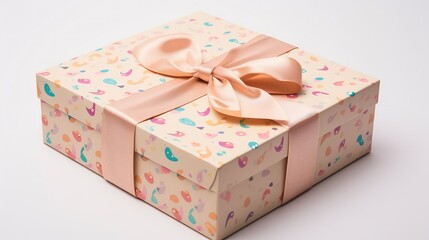 festive kraft box top view