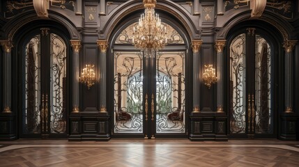 Obraz premium s double door