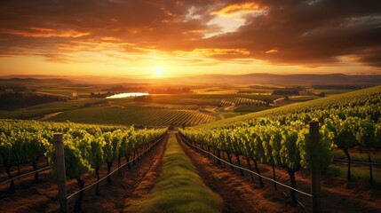 Fototapeta premium golden drink wine