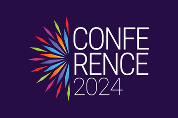 Modern Colorful Conference Logo Template