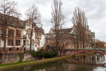 The Les Marnesia embankment in Strasbourg