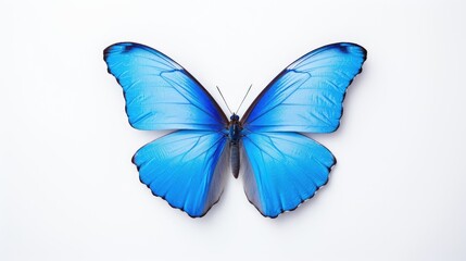 Obraz premium wings butterfly white background