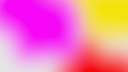 Vibrant colorful grainy gradient on a bright background, horizontal composition