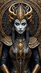 Obraz premium Abstraktion Artefakt der fliegenden Winde 9x16. Hintergrund für das Design 2.