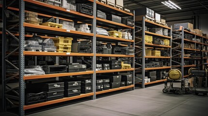 Fototapeta premium factory automobile plant