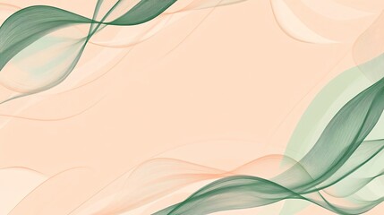Abstract design featuring soft, flowing waves in pastel colors, perfect for backgrounds in artistic and modern projects.