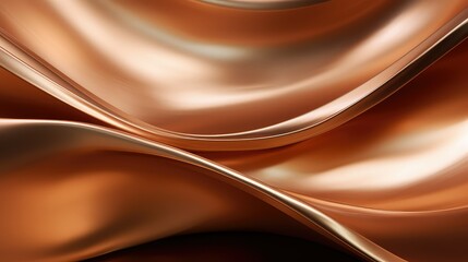 Obraz premium polished bronze metal texture