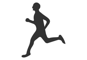 Creative athletic logo run logo people logo, health and physical wellness business icon