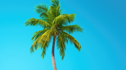vibrant palm tree clipart