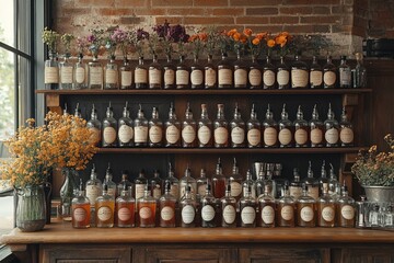 Penicillin in an apothecary-style bar