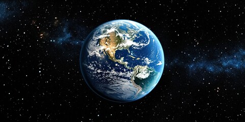 Fototapeta premium earth in space