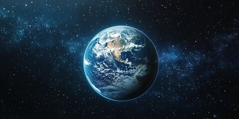 Fototapeta premium earth in space