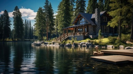 dock lake house