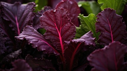 color red kale