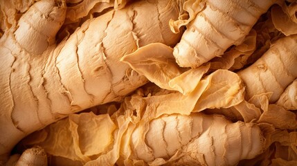 rough ginger texture