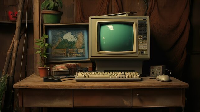 tble computer on a table