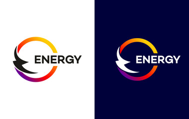 energy logo vector template illustration design