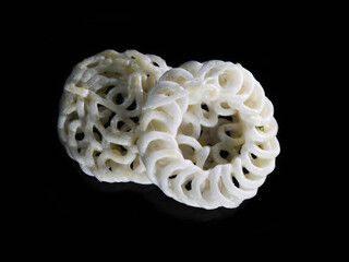 Crackers are a side dish when eaten with rice and side dishes and crackers which have a salty and savory taste are very popular with all groups in Indonesia.