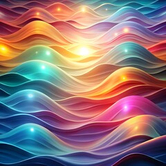 Obraz premium Stacked stone cairns at sunset near a serene lake, capturing the peaceful balance of nature as the sun sets behind the mountains and reflects on the calm water, a scene of tranquility.