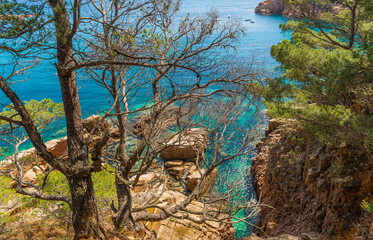 Cala de Aiguablava, Begur, Catalonia, Spain