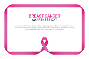 Breast Cancer Awareness Day background.