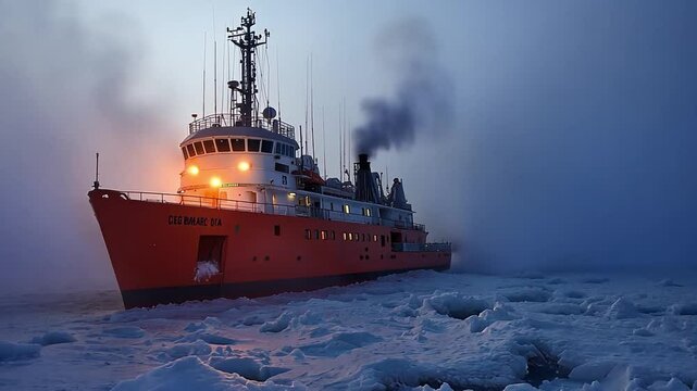 A multidisciplinary team of scientists studying climate change in the Arctic, emphasizing how it affects delicate ecosystems.