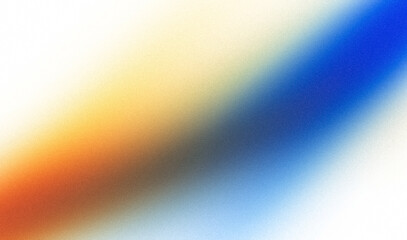 Abstract 80s, 90s retro blue yellow color glitch grainy gradient backdrop design background. colorful gradient with noisy grainy texture web banner cover, website header, poster cover background.