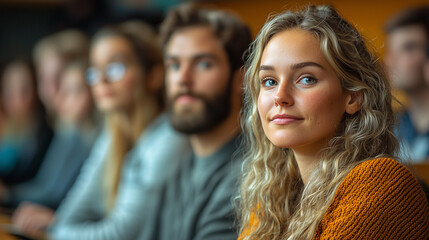 Attentive Students in a Classroom Setting
