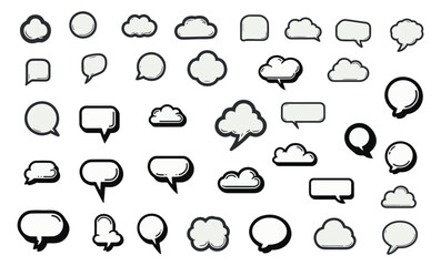 Creative Speech Bubbles Collection