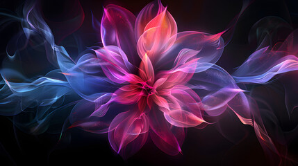 Psychedelic flowers 