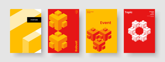 Isolated Banner Layout. Geometric Brochure Template. Creative Business Presentation Design. Flyer. Poster. Background. Book Cover. Report. Portfolio. Magazine. Newsletter. Advertising. Pamphlet