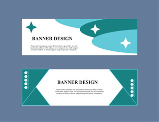 Modern Banner Vector