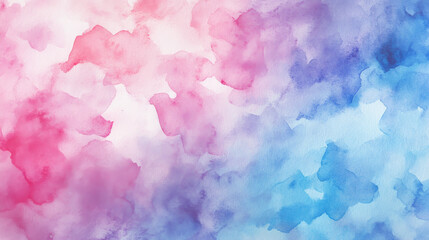 Fototapeta premium “Watercolor abstract background featuring a pattern and texture in pastel colors. Ideal for design, with soft, soothing hues creating a gentle and elegant visual effect.”
