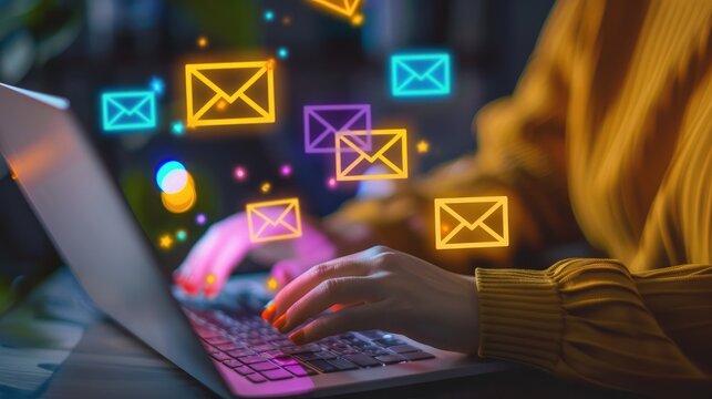 A marketer segmenting an email list on a CRM platform.