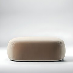 Single beanbag chair isolated on a white background.