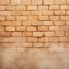 Obraz premium Weathered brick wall texture with drifting particles