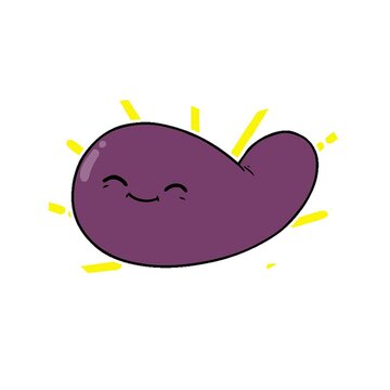 cartoon gall bladder