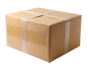 Cardboard Box Closed